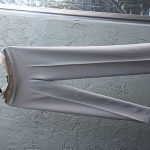 White House|Black Market beige pants, easy care mid weight, figure focused